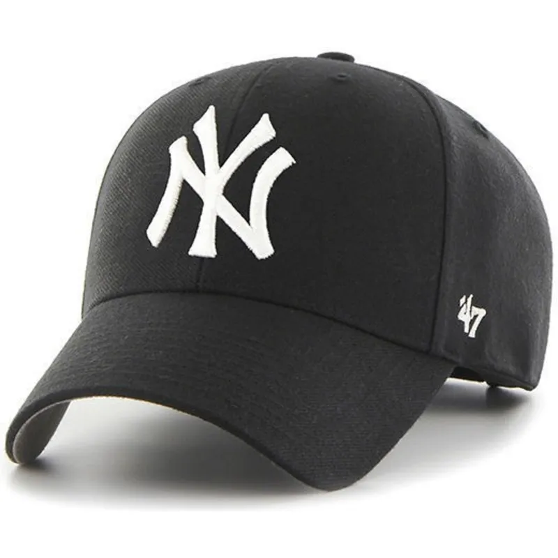 kepsar-curva-svart-justerbart-band-for-barn-fran-new-york-yankees-mlb-av-47-brand