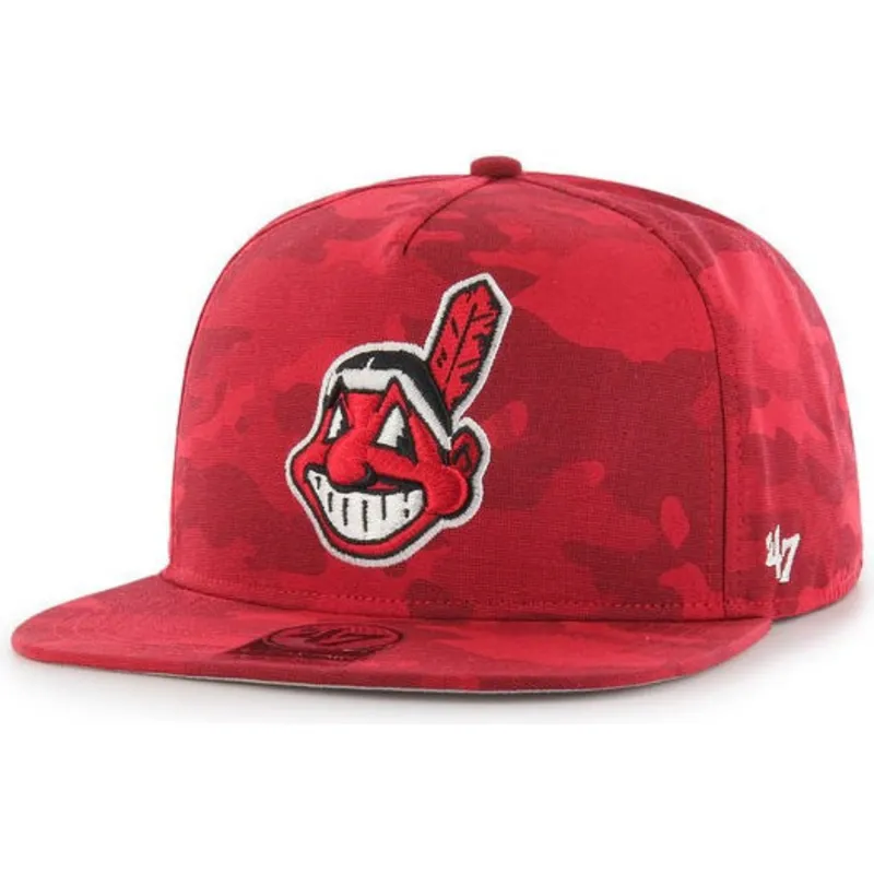 kepsar-plana-kamouflage-snapback-fran-cleveland-indians-mlb-av-47-brand kepsar-plana-kamouflage-snapback-fran-cleveland-indians-mlb-av-47-brand