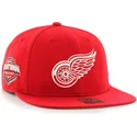 kepsar-plana-rod-snapback-fran-detroit-red-wings-nhl-av-47-brand