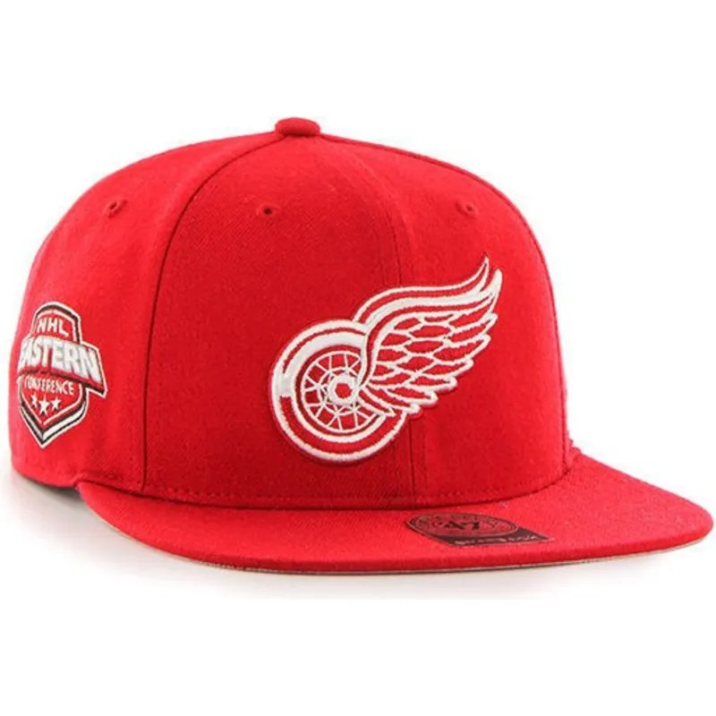 kepsar-plana-rod-snapback-fran-detroit-red-wings-nhl-av-47-brand kepsar-plana-rod-snapback-fran-detroit-red-wings-nhl-av-47-brand