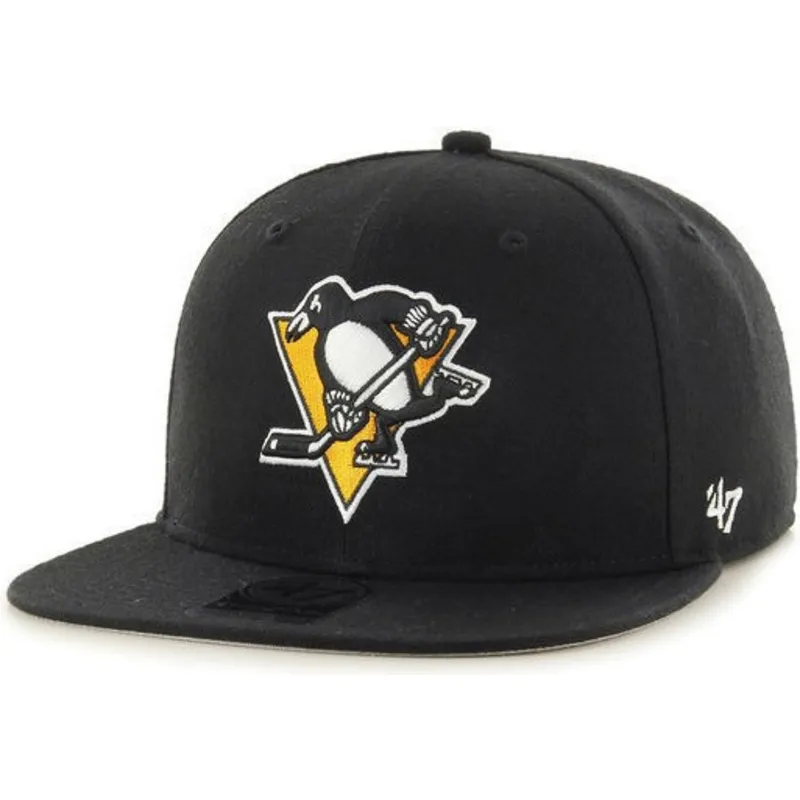 kepsar-plana-svart-snapback-fran-pittsburgh-penguins-nhl-av-47-brand kepsar-plana-svart-snapback-fran-pittsburgh-penguins-nhl-av-47-brand