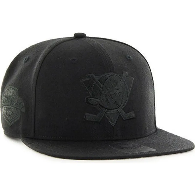 kepsar-plana-svart-snapback-fran-anaheim-ducks-nhl-av-47-brand
