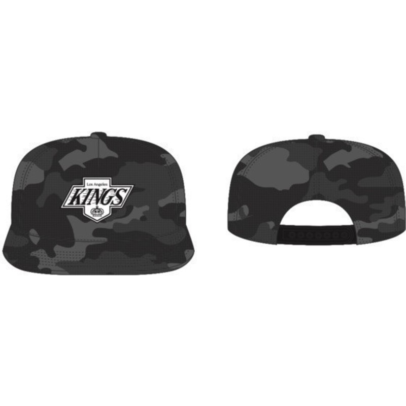47-brand-flat-brim-los-angeles-kings-nhl-captain-dt-black-camouflage-snapback-cap