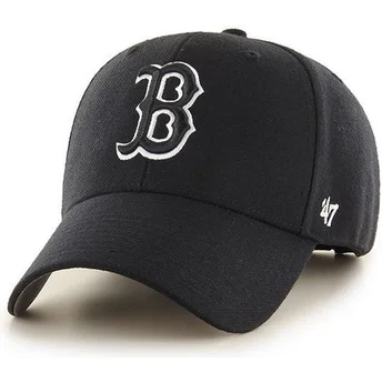 kepsar-curva-svart-snapback-fran-boston-red-sox-mlb-av-47-brand