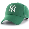 gron-kurvad-keps-snapback-new-york-yankees-mlb-mvp-fran-47-brand