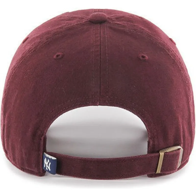 kepsar-curva-rod-justerbart-band-granate-negro-fran-new-york-yankees-mlb-av-47-brand kepsar-curva-rod-justerbart-band-granate-negro-fran-new-york-yankees-mlb-av-47-brand