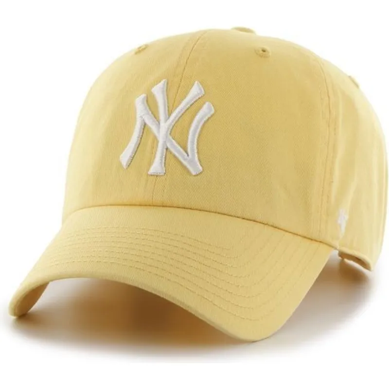kepsar-curva-gul-justerbart-band-fran-new-york-yankees-mlb-av-47-brand
