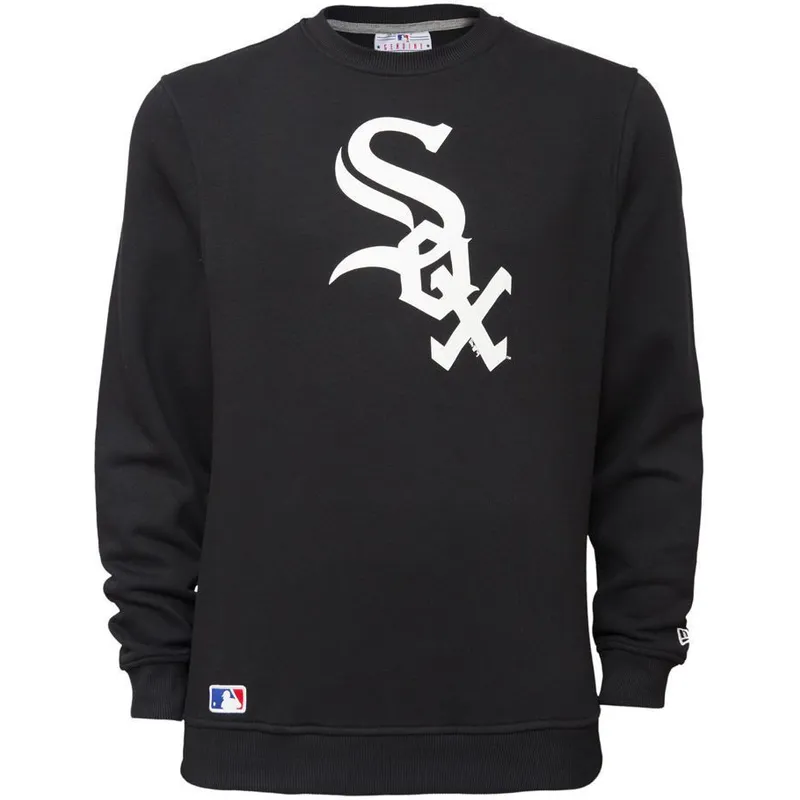 trojor-utan-huva-svart-crew-neck-fran-chicago-white-sox-mlb-av-new-era