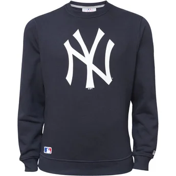 trojor-utan-huva-bla-crew-neck-fran-new-york-yankees-mlb-av-new-era