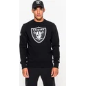 svart-crew-neck-sweatshirt-las-vegas-raiders-nfl-fran-new-era