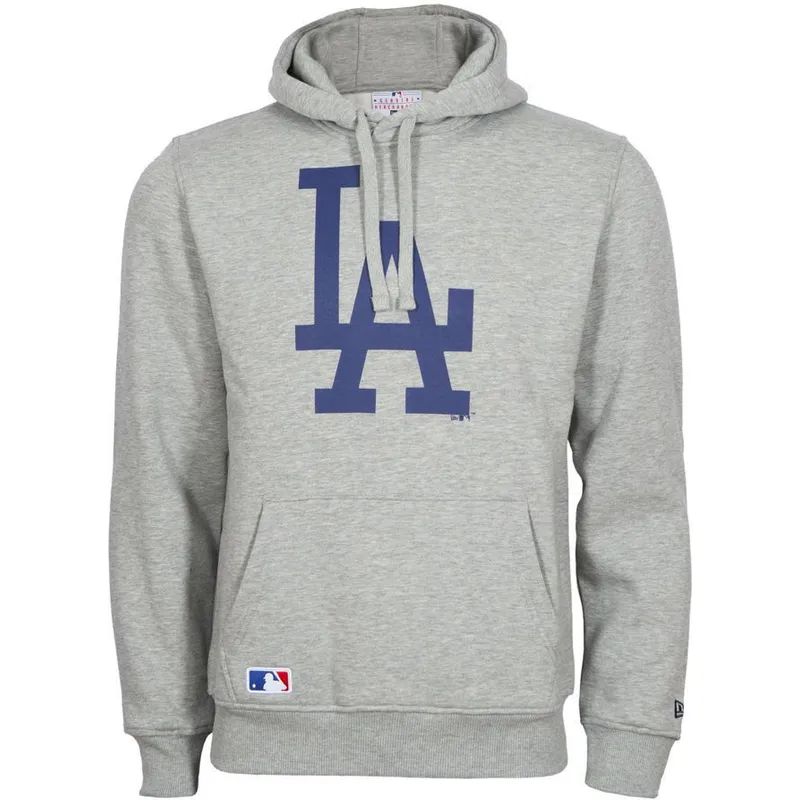 trojor-med-huva-gra-pullover-hoodie-fran-los-angeles-dodgers-mlb-av-new-era
