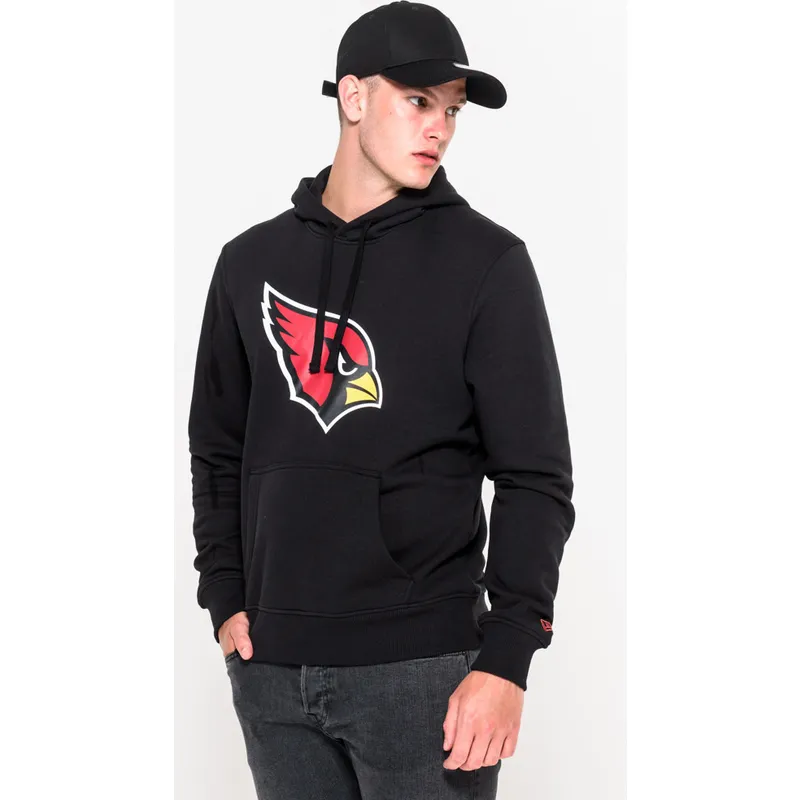 trojor-med-huva-svart-pullover-hoodie-fran-arizona-cardinals-nfl-av-new-era