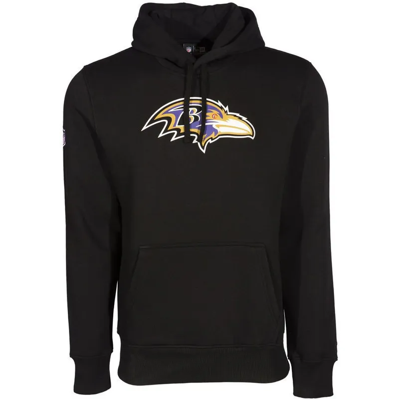 trojor-med-huva-svart-pullover-hoodie-fran-baltimore-ravens-nfl-av-new-era