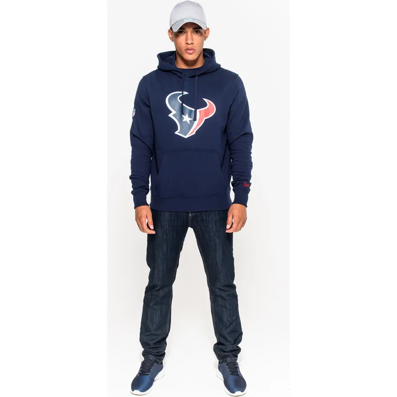 trojor-med-huva-bla-pullover-hoodie-fran-houston-texans-nfl-av-new-era