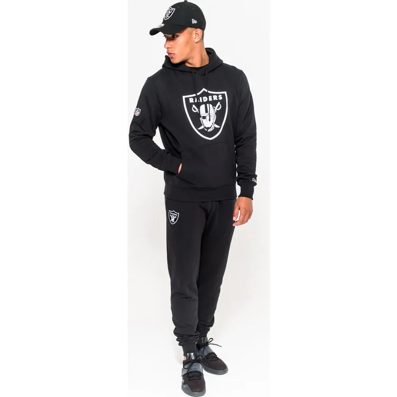 trojor-med-huva-svart-pullover-hoodie-fran-las-vegas-raiders-nfl-av-new-era