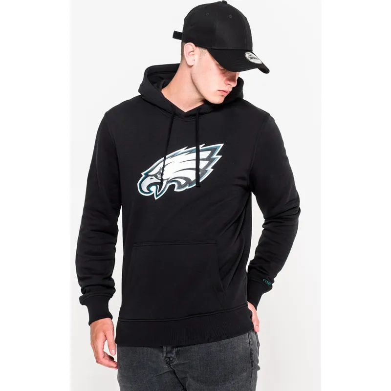 trojor-med-huva-svart-pullover-hoodie-fran-philadelphia-eagles-nfl-av-new-era