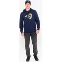 trojor-med-huva-bla-pullover-hoodie-fran-los-angeles-rams-nfl-av-new-era