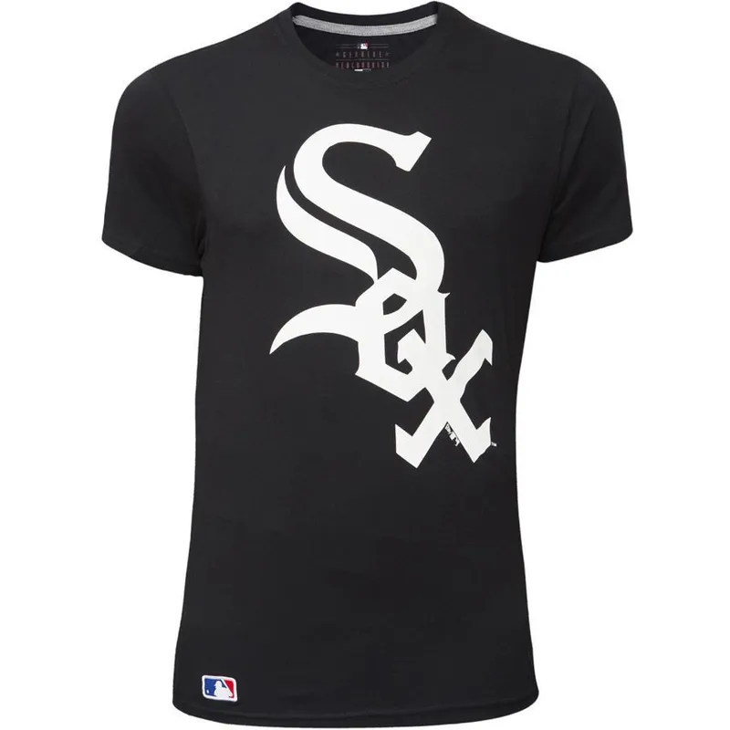 t-shirt-kort-arm-svart-de-fran-chicago-white-sox-mlb-av-new-era