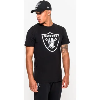 t-shirt-kort-arm-svart-de-fran-las-vegas-raiders-nfl-av-new-era
