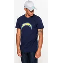 t-shirt-kort-arm-bla-de-fran-los-angeles-chargers-nfl-av-new-era