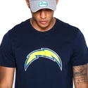 t-shirt-kort-arm-bla-de-fran-los-angeles-chargers-nfl-av-new-era
