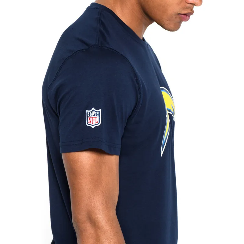 t-shirt-kort-arm-bla-de-fran-los-angeles-chargers-nfl-av-new-era