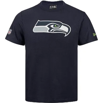 seattle-seahawks-nfl-bla-kortarmad-t-shirt-fran-new-era