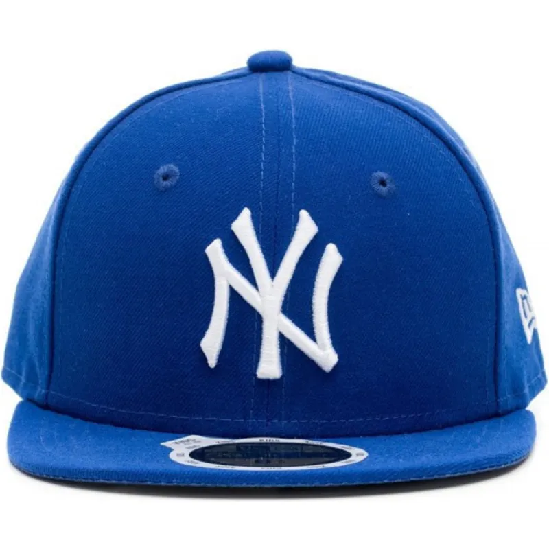 kepsar-plana-bla-justerad-for-barn-59fifty-essential-fran-new-york-yankees-mlb-av-new-era