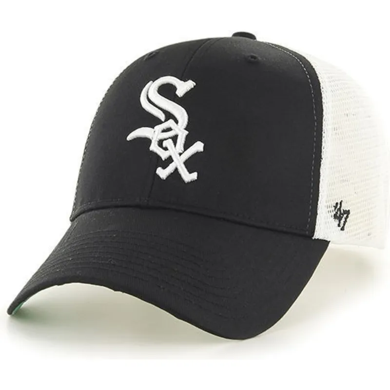 svart-trucker-keps-chicago-white-sox-mlb-fran-47-brand