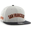 gra-platt-keps-med-san-francisco-giants-mlb-bokstaver-fran-47-brand