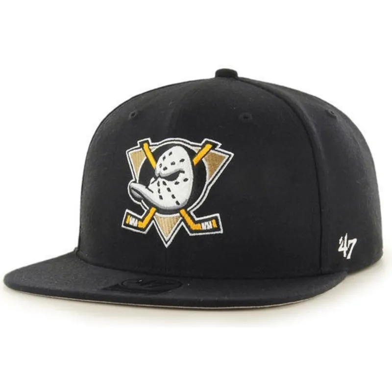 kepsar-plana-svart-snapback-fran-anaheim-ducks-nhl-av-47-brand
