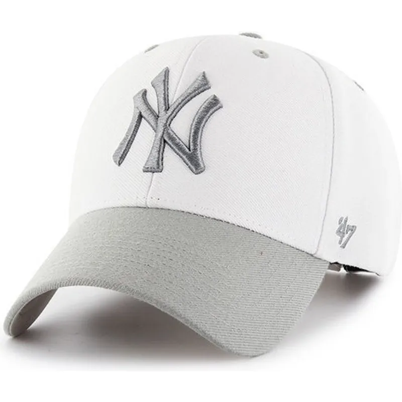 kepsar-curva-vit-justerbart-band-fran-new-york-yankees-mlb-av-47-brand