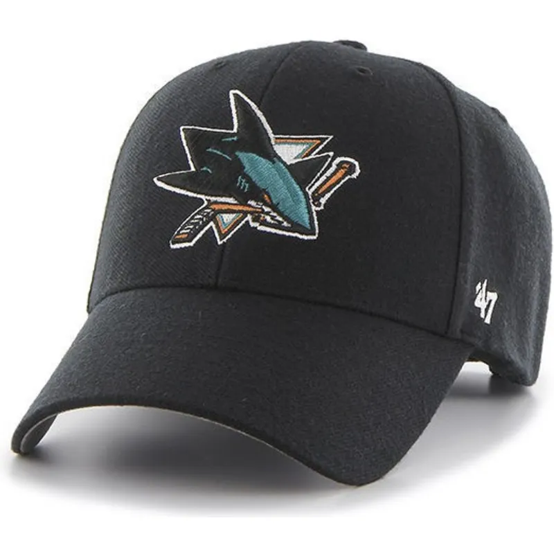 svart-kurvad-keps-san-jose-sharks-nhl-mvp-av-47-brand
