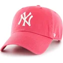 bojd-keps-rosa-tuggummi-new-york-yankees-mlb-clean-up-av-47-brand