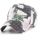 kepsar-curva-gra-justerbart-band-estampado-floral-fran-new-york-yankees-mlb-av-47-brand