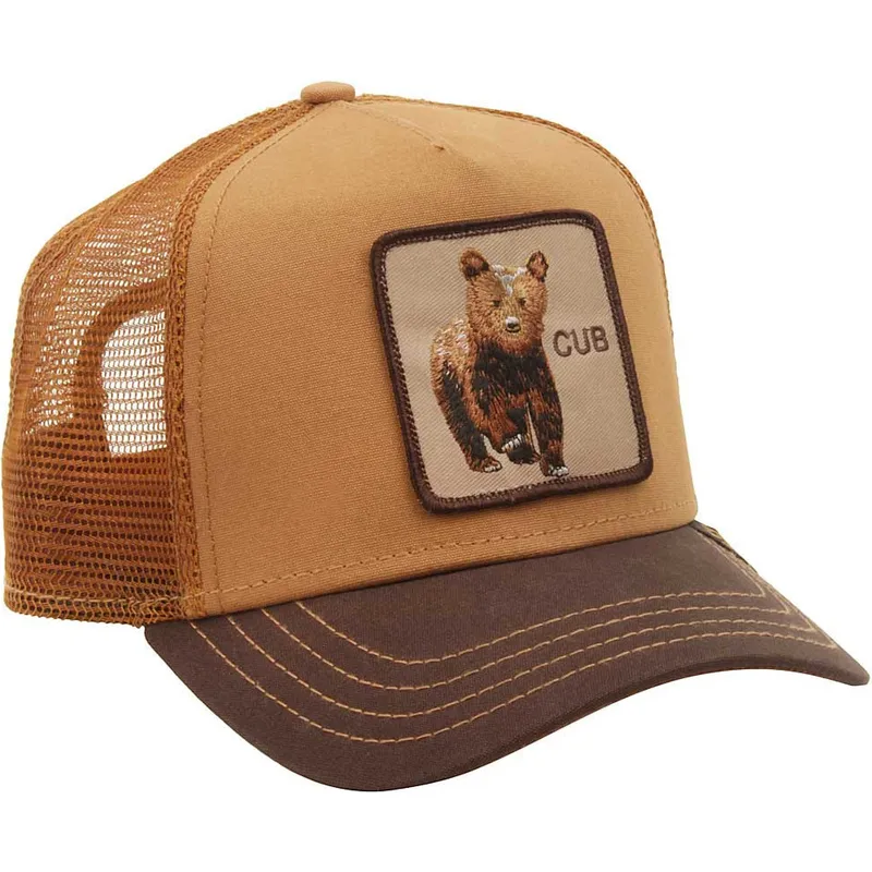 kepsar-curva-brun-snapback-the-farm-av-goorin-bros