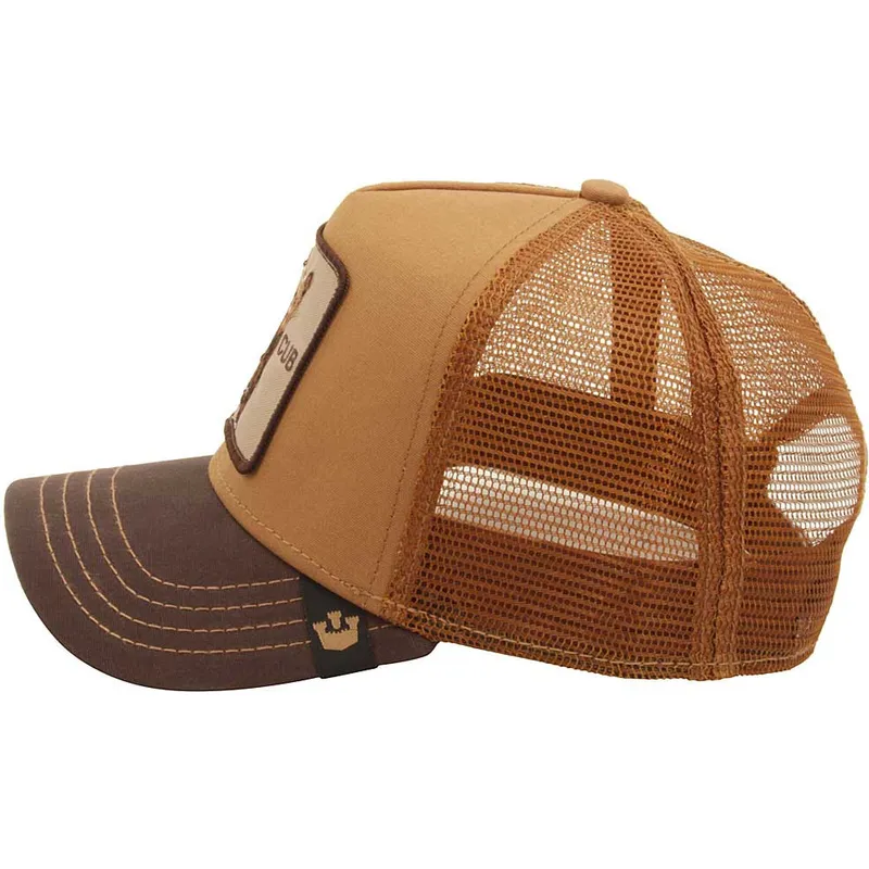 kepsar-curva-brun-snapback-the-farm-av-goorin-bros