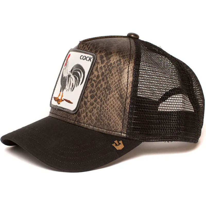 goorin-bros-svart-truckerkeps-med-tropisk-tupp