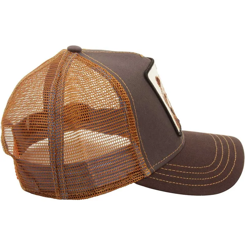 kepsar-curva-brun-snapback-the-farm-av-goorin-bros