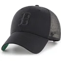 kepsar-curva-svart-snapback-fran-boston-red-sox-mlb-av-47-brand