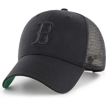 svart-truckerkeps-med-svart-boston-red-sox-mlb-mvp-branson-logga-fran-47-brand