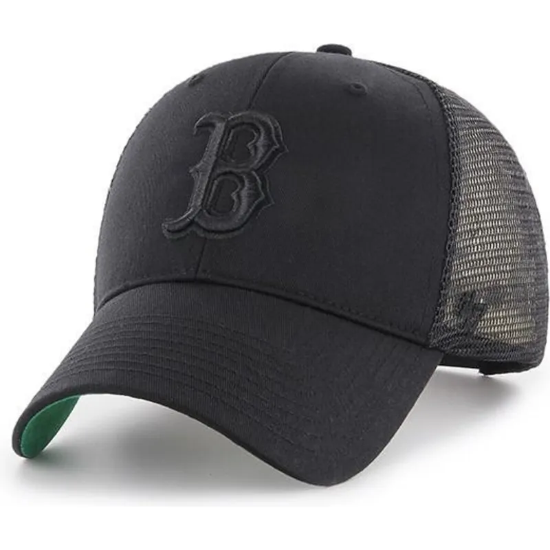 kepsar-curva-svart-snapback-fran-boston-red-sox-mlb-av-47-brand