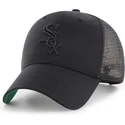 svart-truckerkeps-med-svart-chicago-white-sox-mlb-mvp-branson-logotyp-fran-47-brand