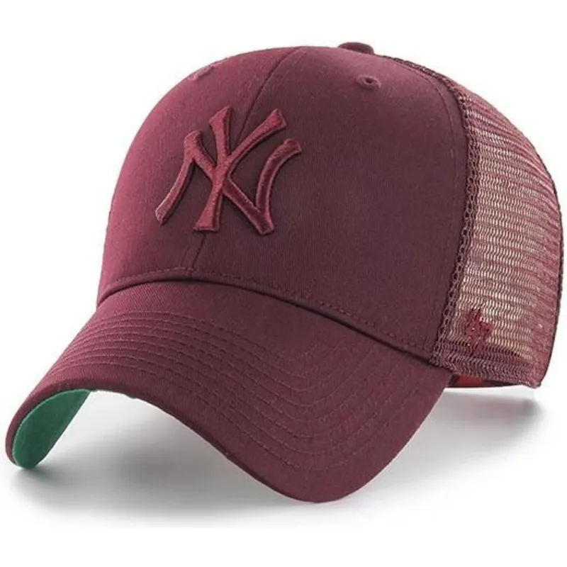 garnrod-truckerkeps-med-new-york-yankees-logga-mlb-mvp-branson-fran-47-brand