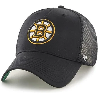 kepsar-curva-svart-snapback-fran-boston-bruins-nhl-av-47-brand