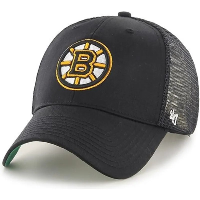 kepsar-curva-svart-snapback-fran-boston-bruins-nhl-av-47-brand