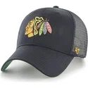 svart-trucker-keps-chicago-blackhawks-nhl-mvp-branson-fran-47-brand