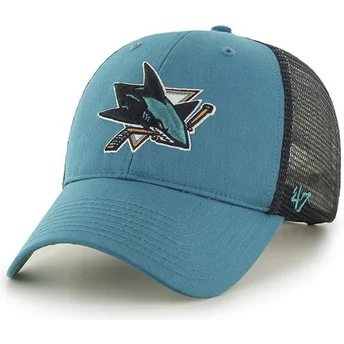 kepsar-curva-gron-snapback-fran-san-jose-sharks-nhl-av-47-brand