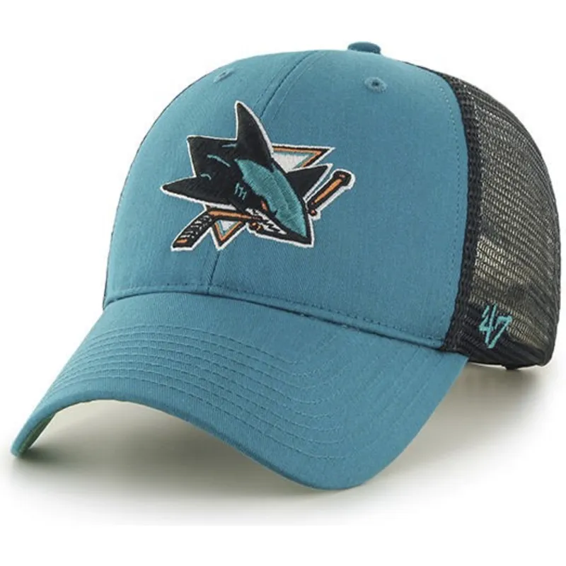 kepsar-curva-gron-snapback-fran-san-jose-sharks-nhl-av-47-brand