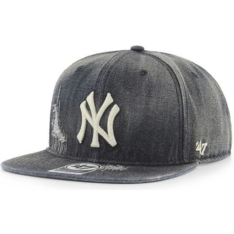 kepsar-plana-svart-snapback-vaquero-fran-new-york-yankees-mlb-av-47-brand